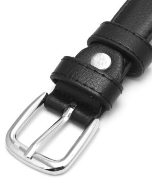 Women's Belt Leather Metal Pin Buckle